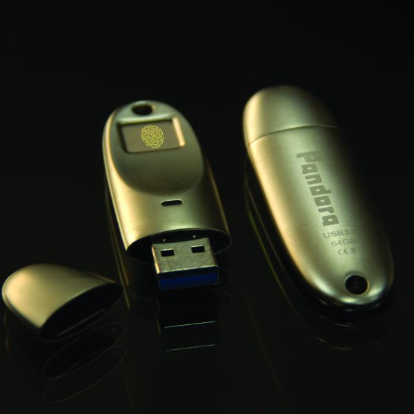 فلش مموری امنیتی اثر انگشتی USB3.1-64GB